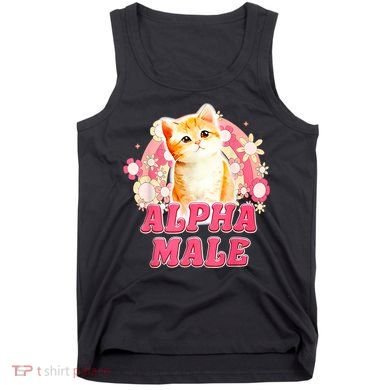 Alpha Male Cat Kitten Funny Tank Top