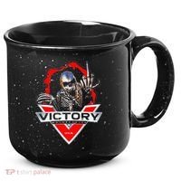 American Motor Cycles Victory Usa Skeleton 15oz Campfire Ceramic Mug thumb 0