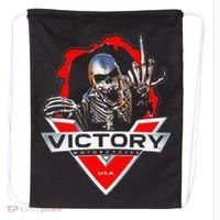American Motor Cycles Victory Usa Skeleton Drawstring Bag thumb 0