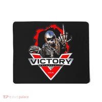 American Motor Cycles Victory Usa Skeleton Mousepad thumb 0