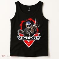 American Motor Cycles Victory Usa Skeleton Tank Top thumb 2