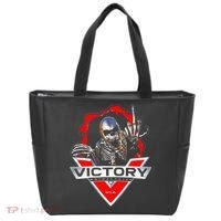 American Motor Cycles Victory Usa Skeleton Tote Bag thumb 0