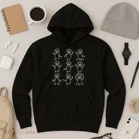 Algebra Maths Dance Maths Teacher Hoodie thumb 3