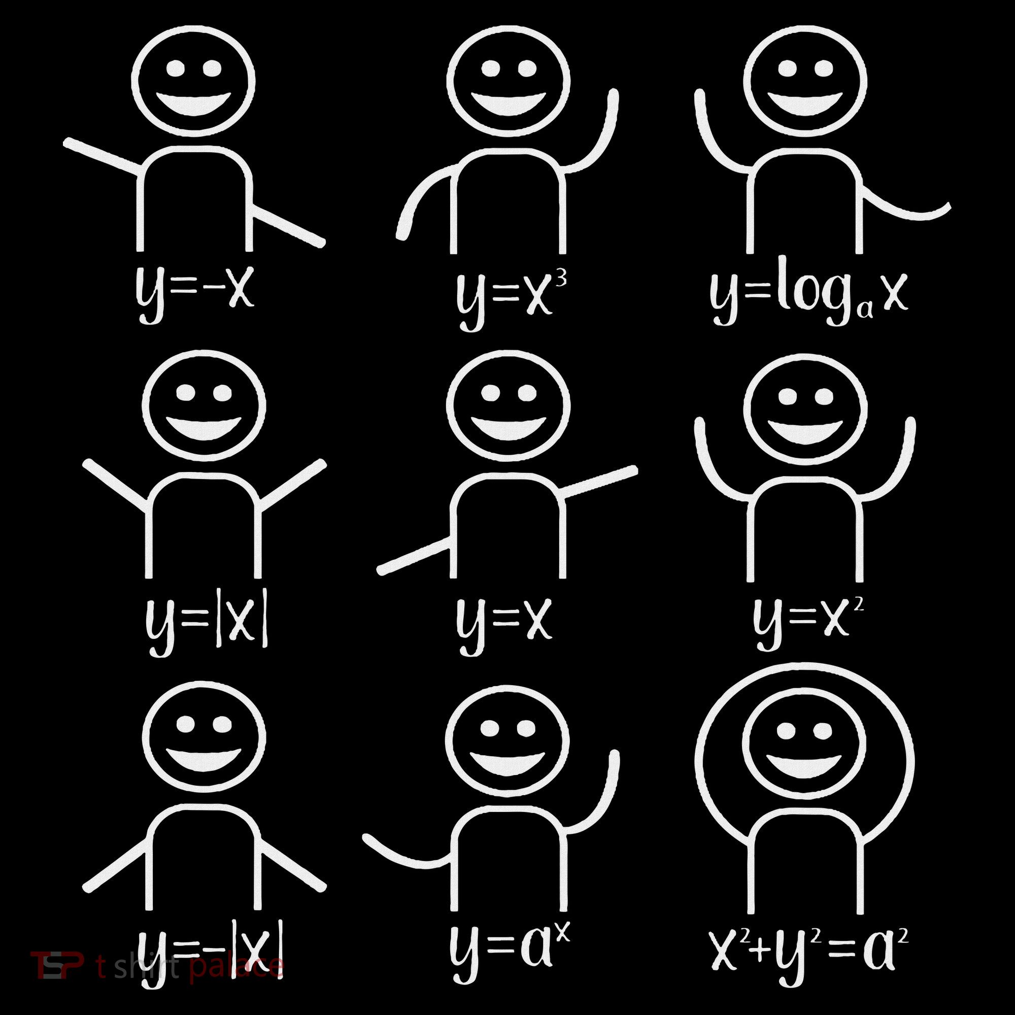 Algebra Maths Dance Maths Teacher T-Shirt
