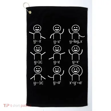 Algebra Maths Dance Maths Teacher Golf Towel