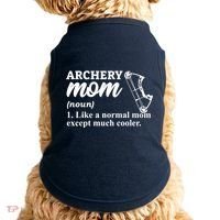 Archery Mom Definition Arrow Bow Hunting Doggie Tank thumb 0