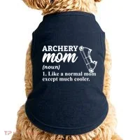 Archery Mom Definition Arrow Bow Hunting Doggie Tank thumb 0