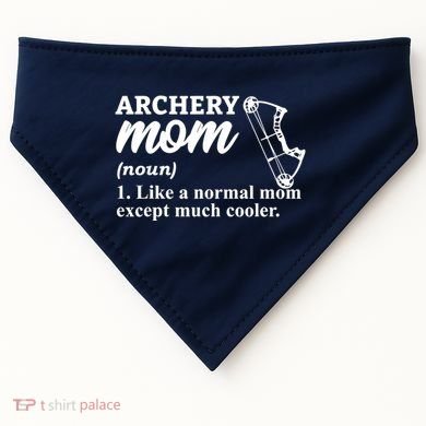 Archery Mom Definition Arrow Bow Hunting USA-Made Doggie Bandana