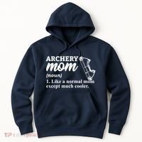 Archery Mom Definition Arrow Bow Hunting Hoodie thumb 0