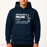 Archery Mom Definition Arrow Bow Hunting Hoodie thumb 2