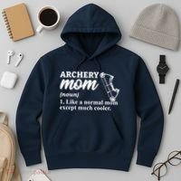 Archery Mom Definition Arrow Bow Hunting Hoodie thumb 3