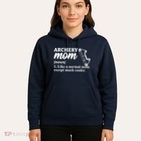 Archery Mom Definition Arrow Bow Hunting Hoodie thumb 5