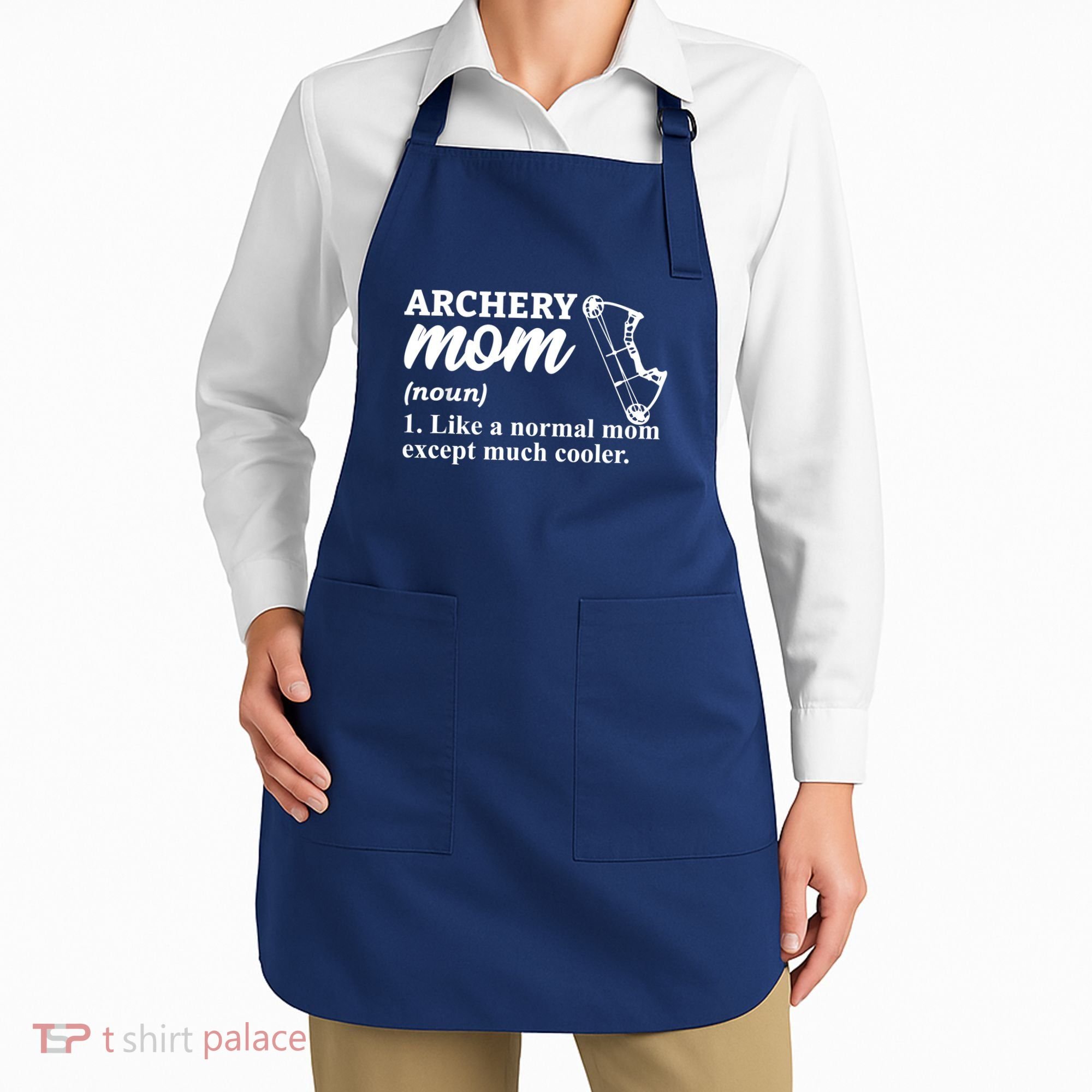 Archery Mom Definition Arrow Bow Hunting Apron