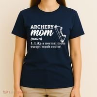 Archery Mom Definition Arrow Bow Hunting T-Shirt thumb 4