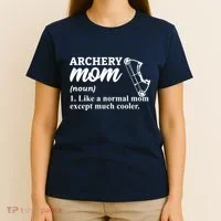 Archery Mom Definition Arrow Bow Hunting T-Shirt thumb 4