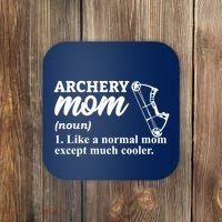 Archery Mom Definition Arrow Bow Hunting Coaster thumb 0