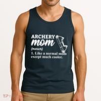 Archery Mom Definition Arrow Bow Hunting Tank Top thumb 3