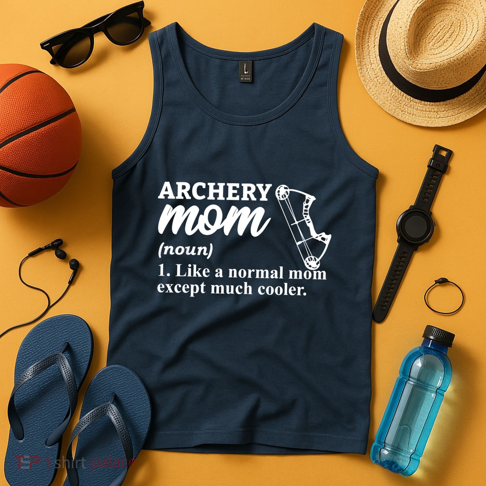 Archery Mom Definition Arrow Bow Hunting Tank Top
