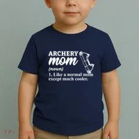 Archery Mom Definition Arrow Bow Hunting Toddler T-Shirt thumb 2