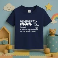 Archery Mom Definition Arrow Bow Hunting Toddler T-Shirt thumb 3