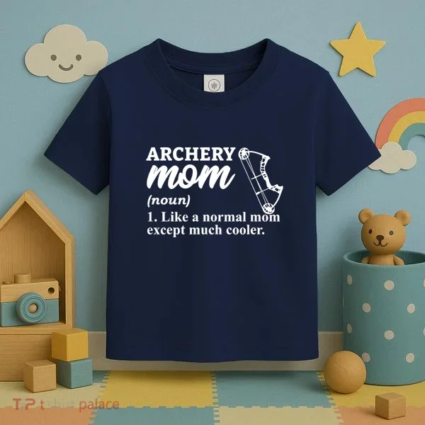 Archery Mom Definition Arrow Bow Hunting Toddler T-Shirt