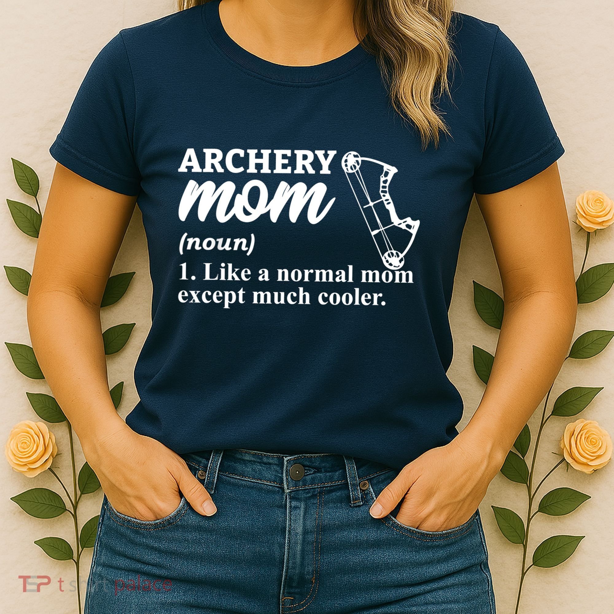 Archery Mom Definition Arrow Bow Hunting Women's T-Shirt