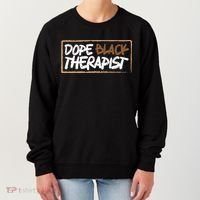 Afrocentric Melanin Dope Black Therapist Black Pride Women's Sweatshirt thumb 0