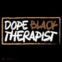 Afrocentric Melanin Dope Black Therapist Black Pride USA-Made Doggie Bandana thumb 2