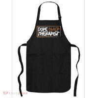 Afrocentric Melanin Dope Black Therapist Black Pride Apron thumb 0