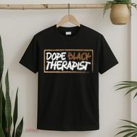 Afrocentric Melanin Dope Black Therapist Black Pride T-Shirt thumb 2