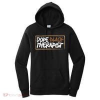Afrocentric Melanin Dope Black Therapist Black Pride Women's Hoodie thumb 0