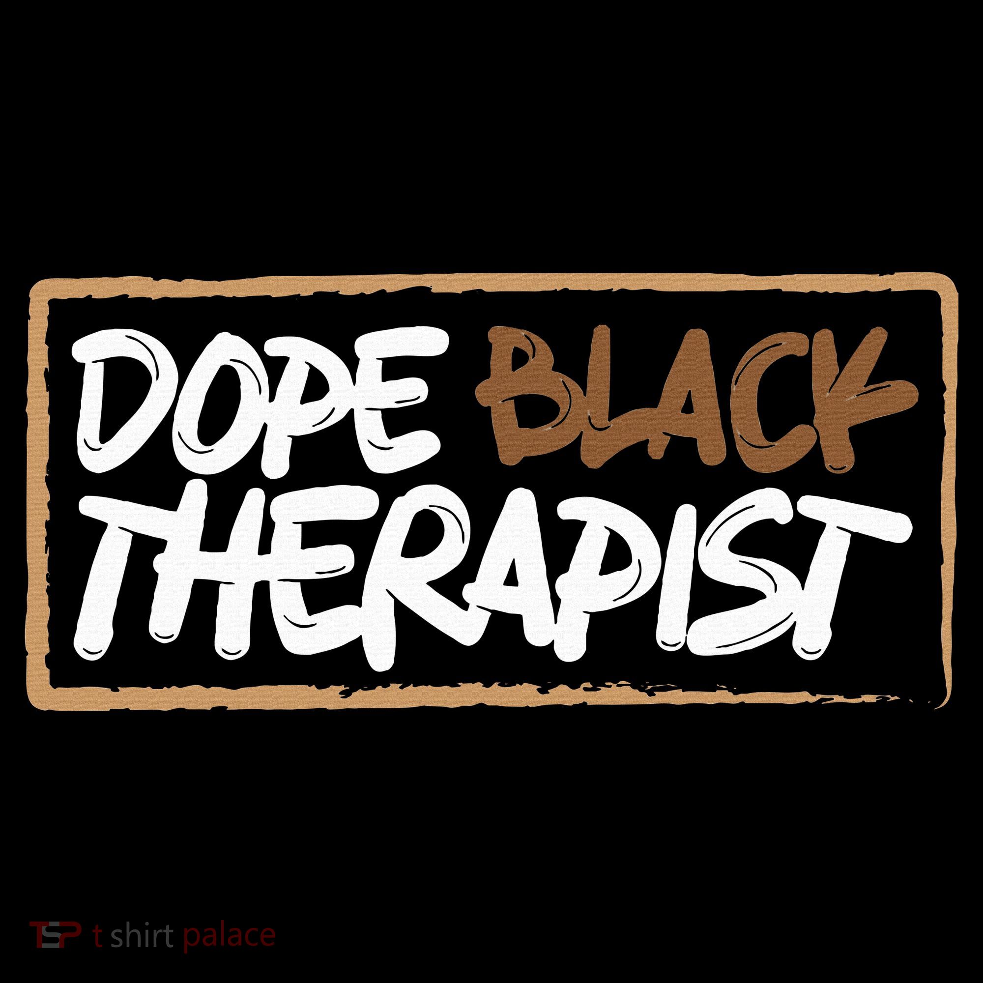 Afrocentric Melanin Dope Black Therapist Black Pride Ornament