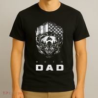 American Motocross Dad Dirt Bike Apparel Motocross T-Shirt thumb 3
