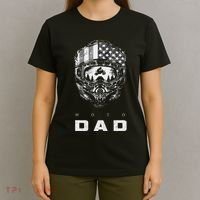 American Motocross Dad Dirt Bike Apparel Motocross T-Shirt thumb 4