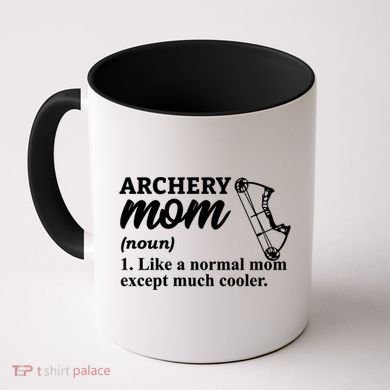 Archery Mom Definition Arrow Bow Hunting Gift Coffee Mug