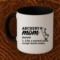 Archery Mom Definition Arrow Bow Hunting Gift Coffee Mug thumb 2