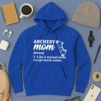Archery Mom Definition Arrow Bow Hunting Gift Hoodie thumb 3