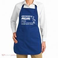 Archery Mom Definition Arrow Bow Hunting Gift Apron thumb 2