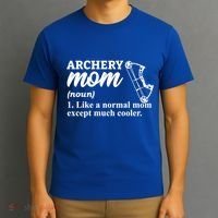 Archery Mom Definition Arrow Bow Hunting Gift T-Shirt thumb 3