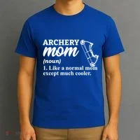 Archery Mom Definition Arrow Bow Hunting Gift T-Shirt thumb 3