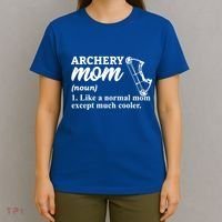 Archery Mom Definition Arrow Bow Hunting Gift T-Shirt thumb 4