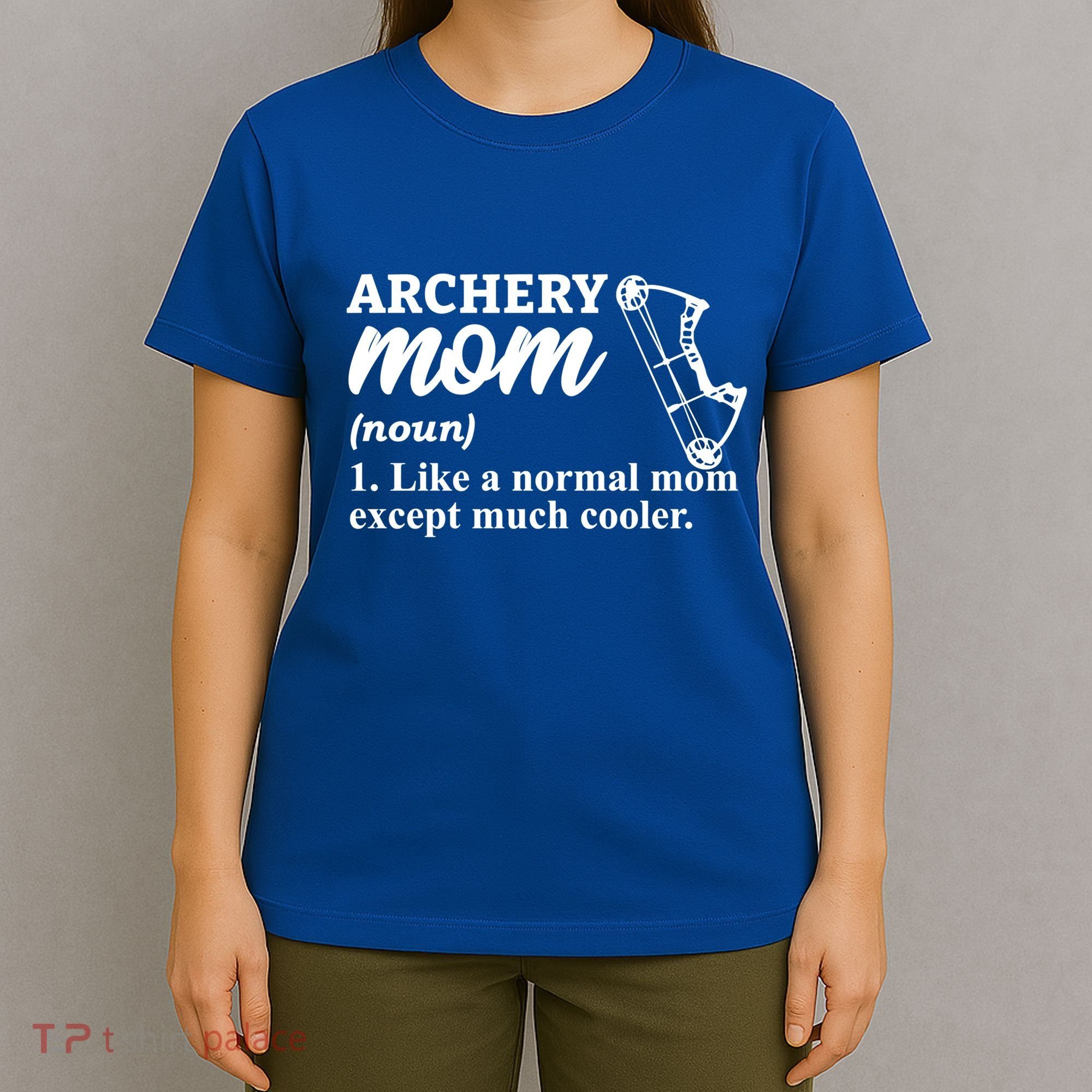 Archery Mom Definition Arrow Bow Hunting Gift T-Shirt