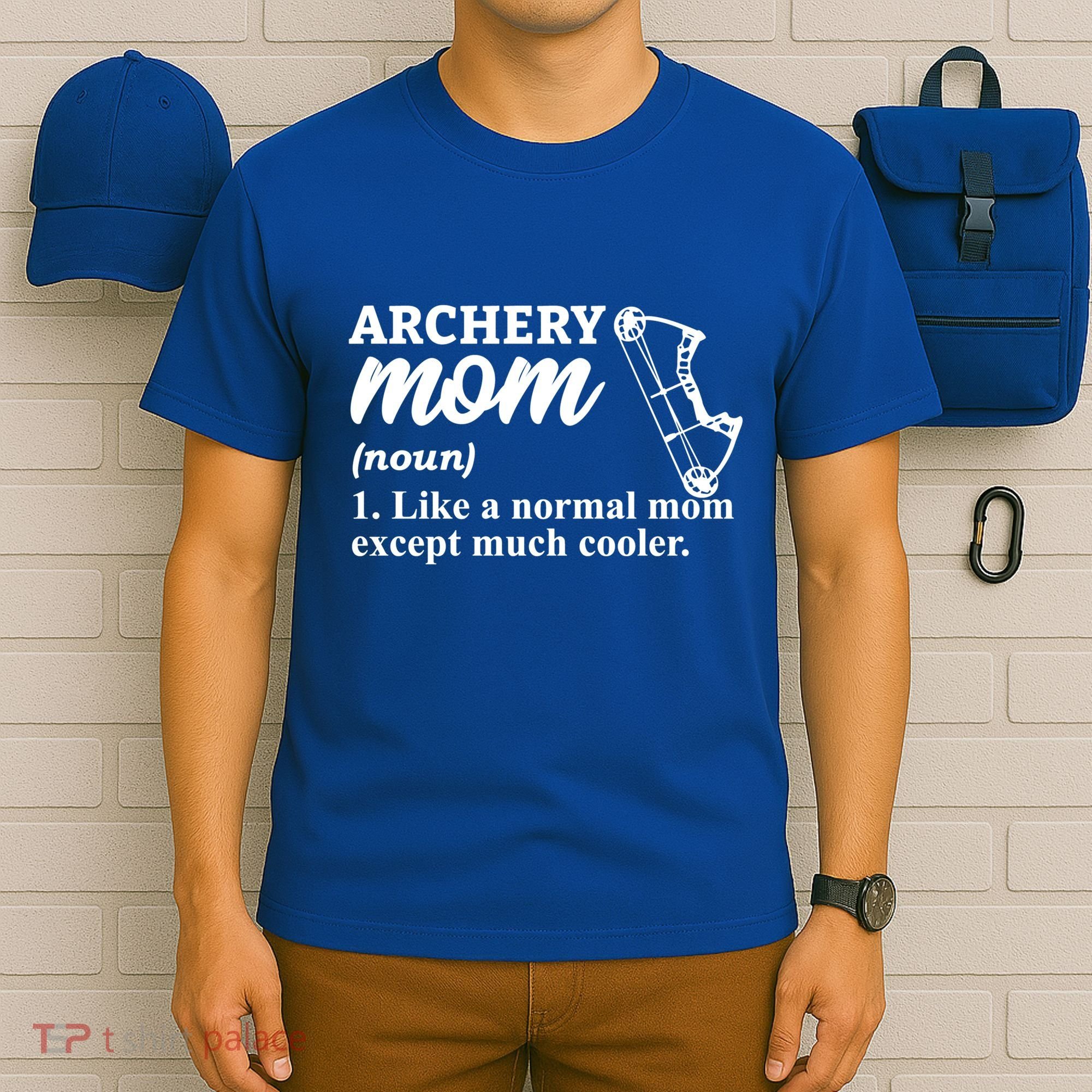 Archery Mom Definition Arrow Bow Hunting Gift T-Shirt