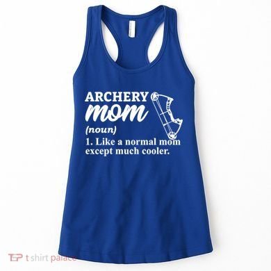 Archery Mom Definition Arrow Bow Hunting Gift Women's Tank Top