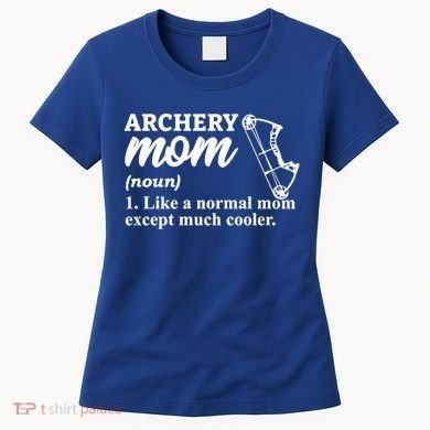 Archery Mom Definition Arrow Bow Hunting Gift Women's T-Shirt