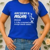Archery Mom Definition Arrow Bow Hunting Gift Women's T-Shirt thumb 2