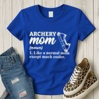 Archery Mom Definition Arrow Bow Hunting Gift Women's T-Shirt thumb 3