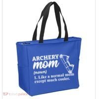 Archery Mom Definition Arrow Bow Hunting Gift Tote Bag thumb 2