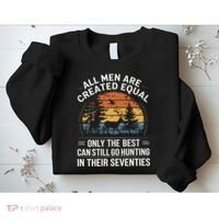 All M.En Equal Go Hunting In Seventies Outdoors Sweatshirt thumb 2