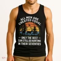 All M.En Equal Go Hunting In Seventies Outdoors Tank Top thumb 3